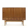 Danish vintage cabinet in teak and oak
