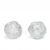 Vintage snowball candleholders by Kosta Boda