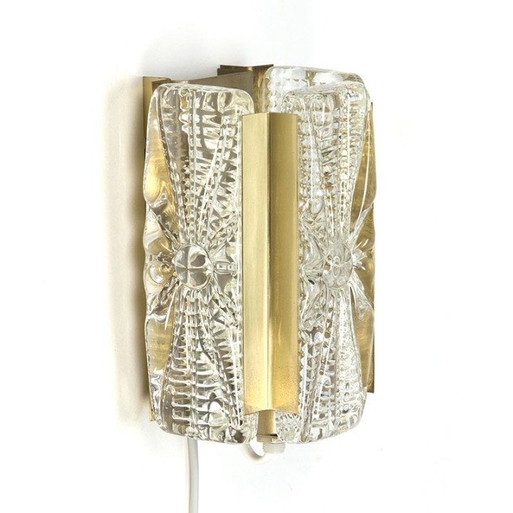 Deense vintage Vitrika wandlamp Aladdin