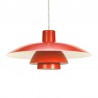 Vintage Poul Henningsen PH 4/3 hanging lamp for Louis Poulsen