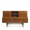 Teak vintage highboard design Victor Wilkins