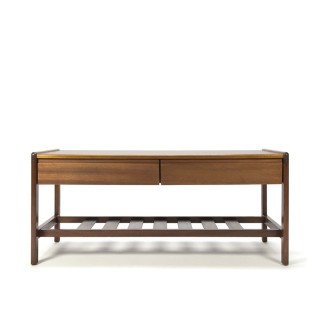 Vintage low model coffee or side table with drawers