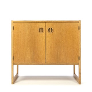 Small model vintage Danish cabinet in oak