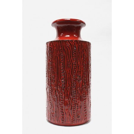 Large West-Germany vase Red