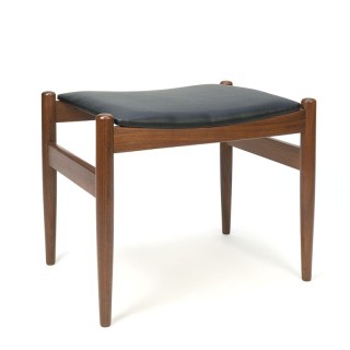 Deense vintage poef of ottoman van Spottrup