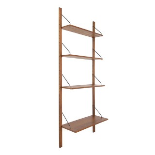 Teakhouten vintage Deens wandsysteem