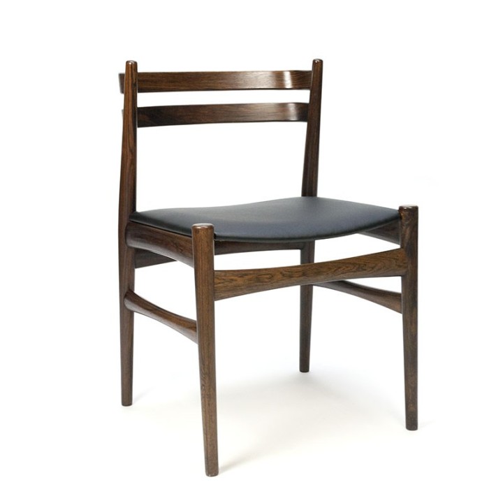 Scandinavian vintage rosewood chair