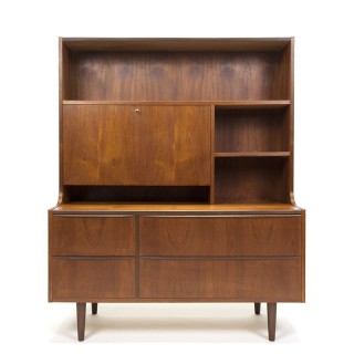Danish vintage teak furniture in the sixties
