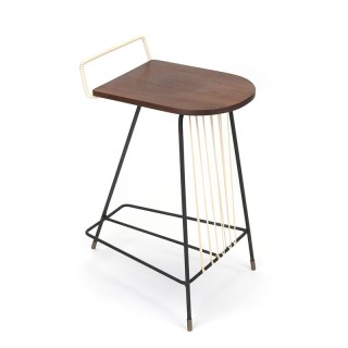 Vintage plant table with teak from the fifties