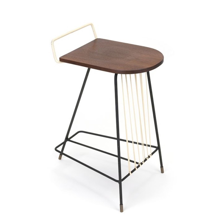 Vintage plant table with teak from the fifties