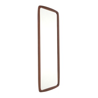 Large model vintage Danish teak mirror