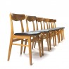 Vintage Danish Farstrup chairs set of 6