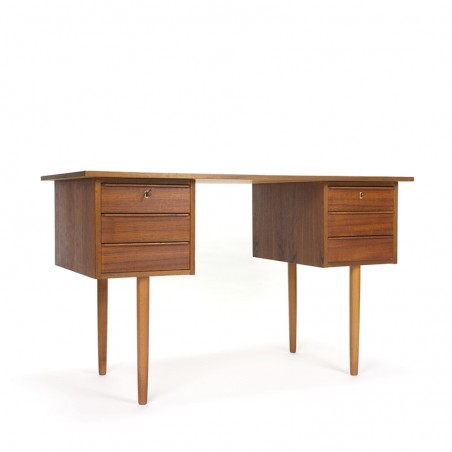 Teak vintage Danish small model desk