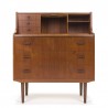 Teak Danish vintage secretary from the sixties