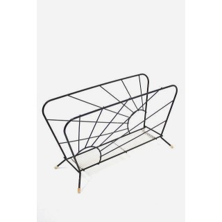 Magazine holder black metal - Retro Studio