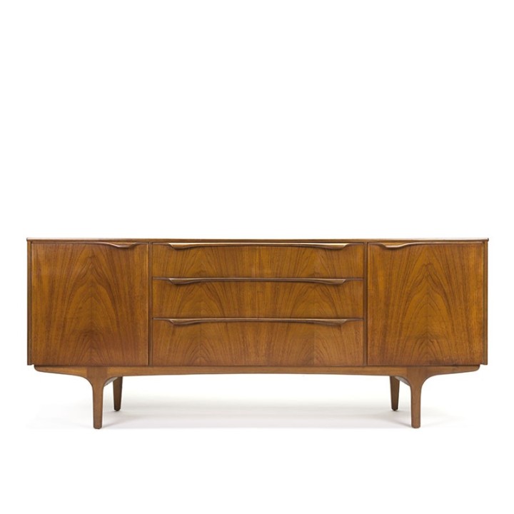 Low model vintage teak sideboard