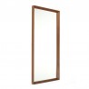 Danish vintage mirror in teak frame