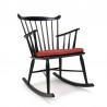 Vintage rocking chair design Børge Mogensen for FDB Møbler
