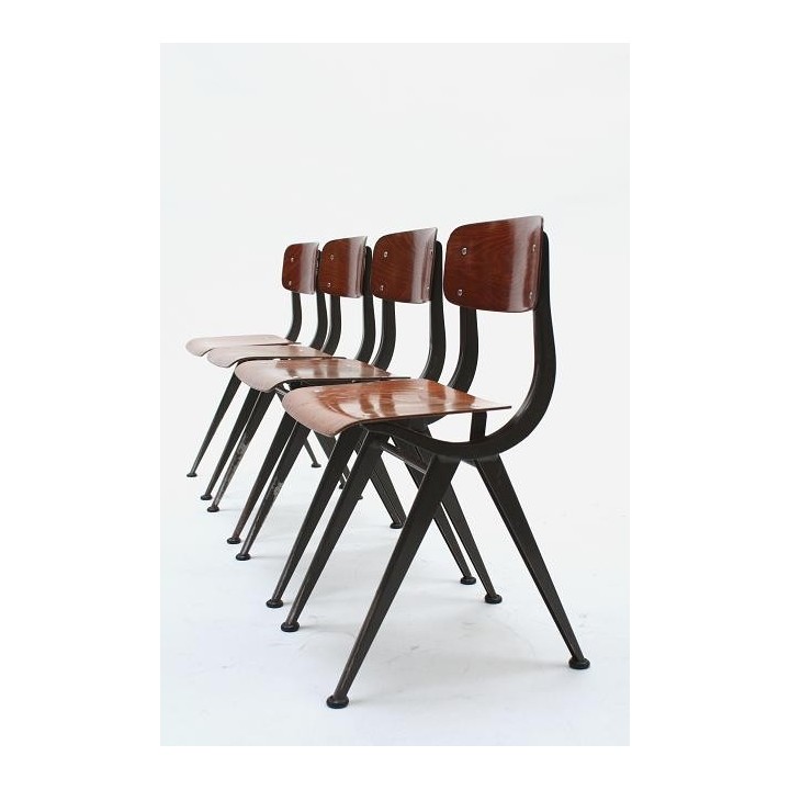 Industrial childrens chairs set of 4 - Retro Studio