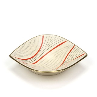 Small earthenware vintage bowl from the 50s