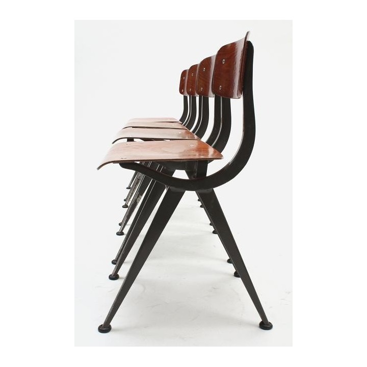 Industrial childrens chairs set of 4 - Retro Studio