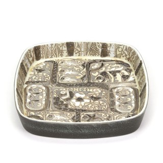 Vintage Royal Copenhagen schaal ontwerp Nils Thorsson