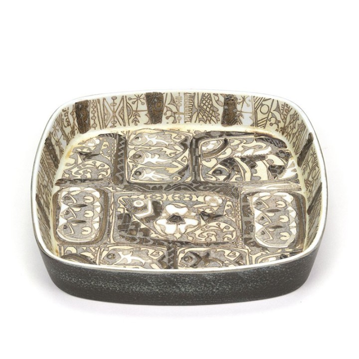 Vintage Royal Copenhagen schaal ontwerp Nils Thorsson