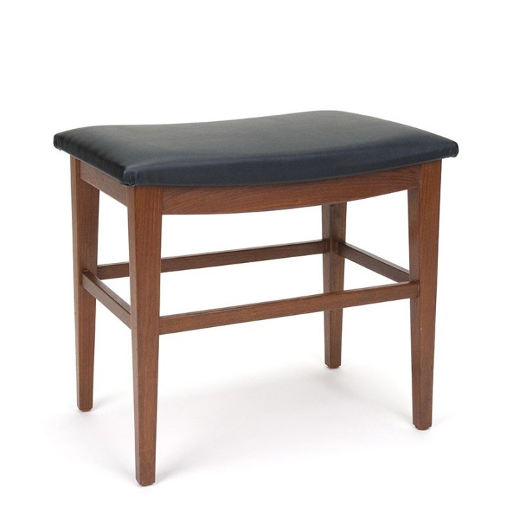 Vintage hocker or ottoman from Denmark