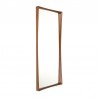 Danish mirror with teak edge vintage sixties