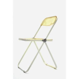 Plia by Giancarlo Piretti in yellow - Retro Studio