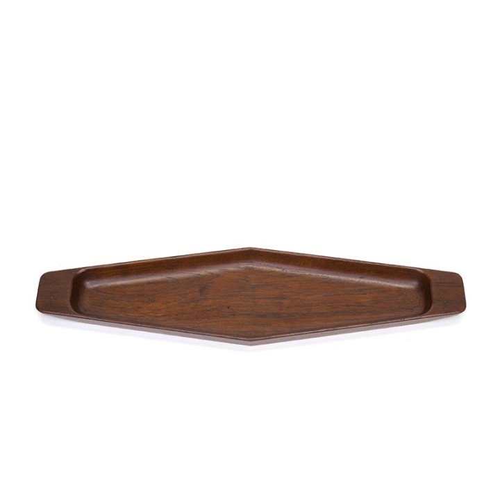 Teak vintage Danish tray from Skjøde Skjern