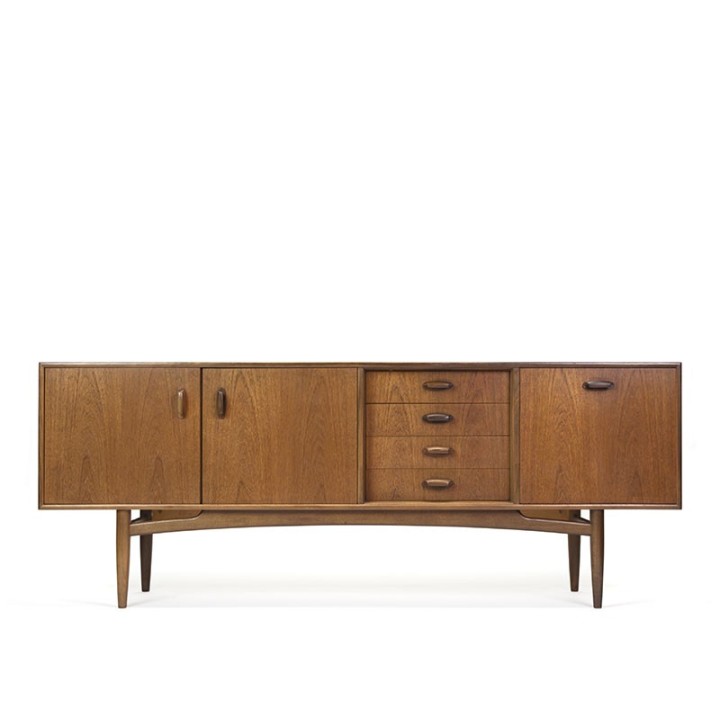 Vintage sideboard in teak design Victor Wilkins