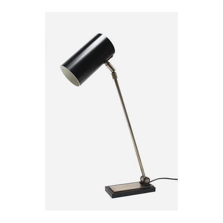 Black desk lamp