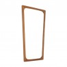 Danish vintage mirror with tapered design