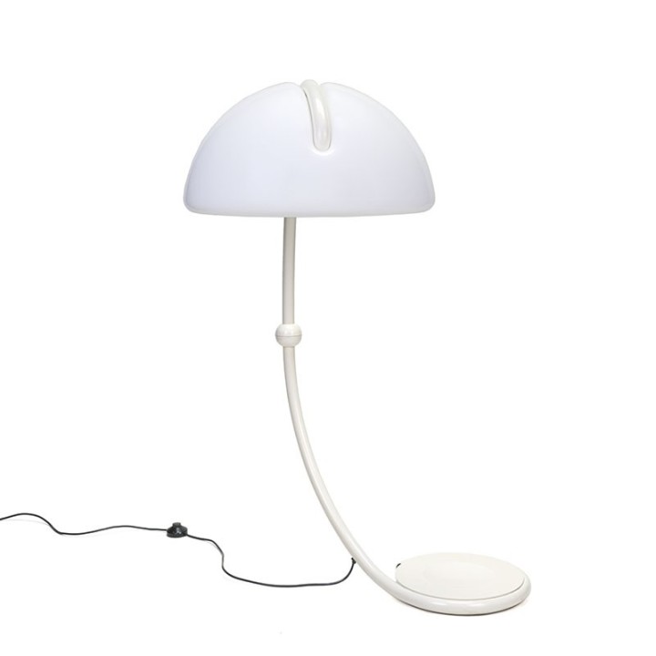 Vintage Serpente floor lamp design Elio Martinelli