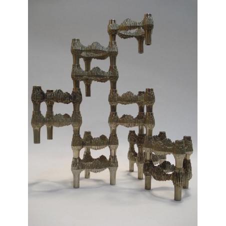 Stackable candleholders set of 13