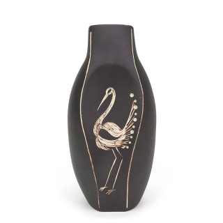 Aristo Kroon vintage vaas met vogel