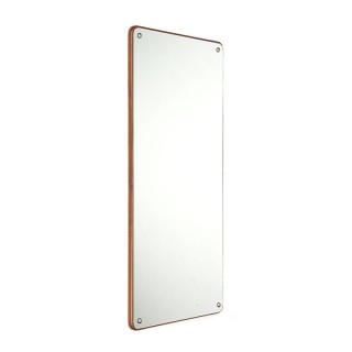 Vintage rectangular model Danish mirror