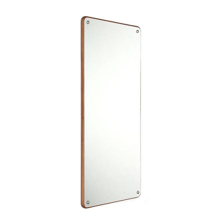Vintage rectangular model Danish mirror