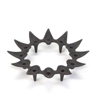 Vintage cast iron candle holder design Jens Quistgaard