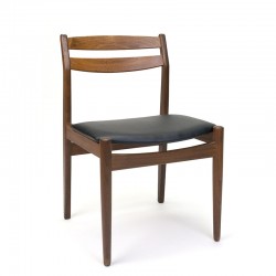 Dining table chair in teak vintage Danish model
