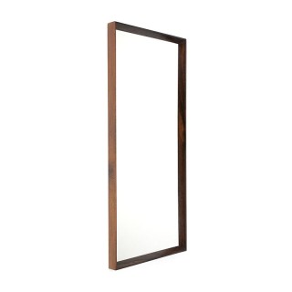 Large rosewood vintage mirror from Aarhus