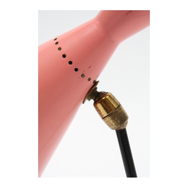 Pink table lamp 1950's - Retro Studio