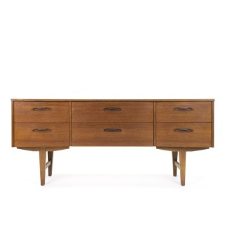 Mid-century vintage small model sideboard in teak