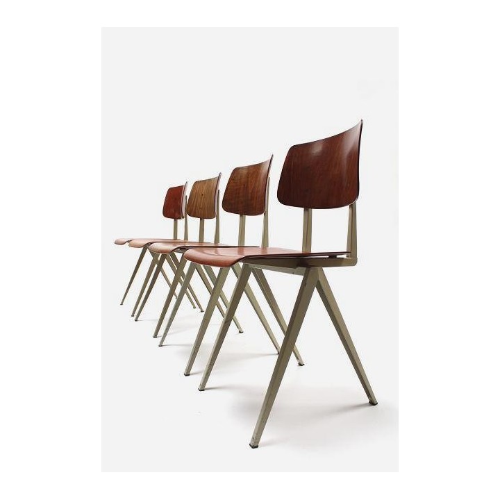 Industrial chairs set of 4 - Retro Studio