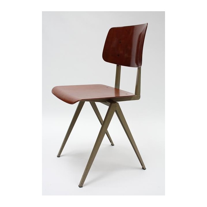 Industriele stoelen set van 4 - Retro Studio