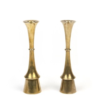 Set van 2 vintage Hyslop kandelaren