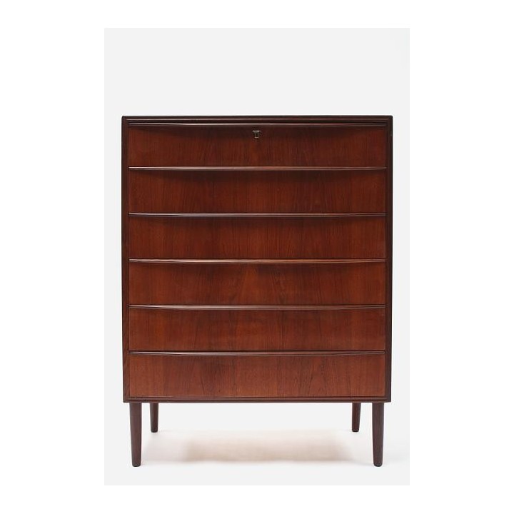 Teakhouten ladenkast 1 - Retro Studio