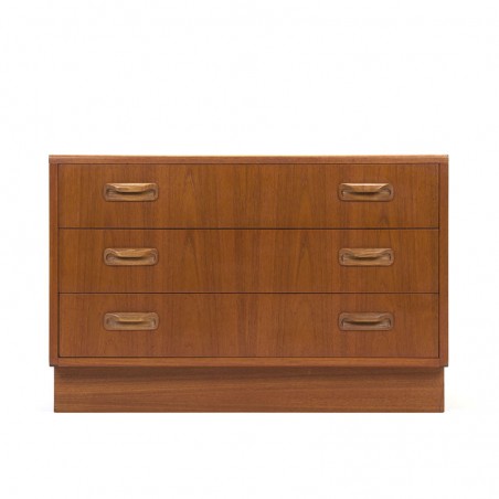 Teak vintage Gplan chest of drawers