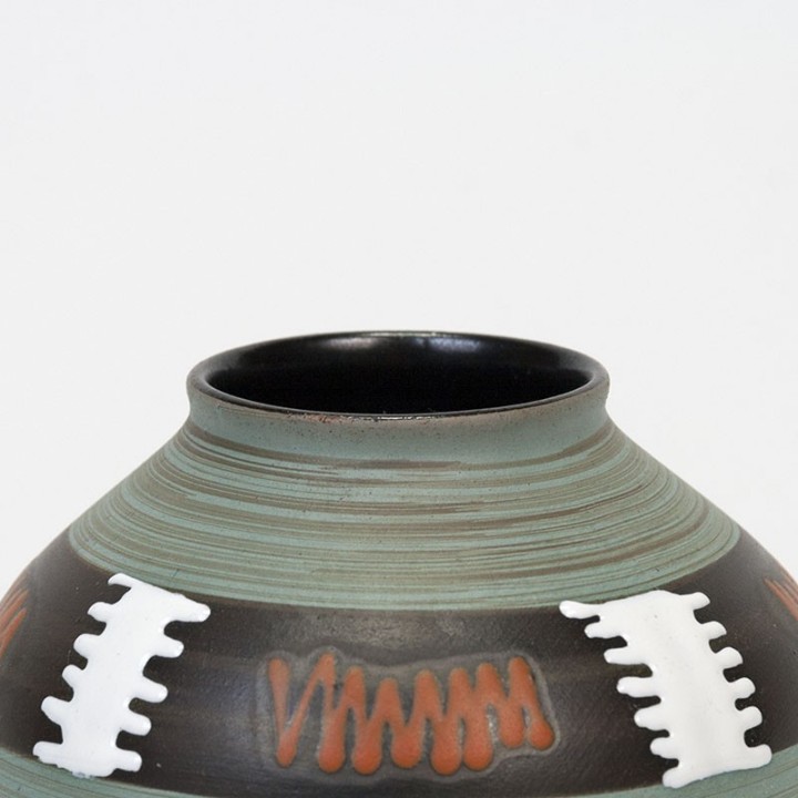 Vintage small model earthenware vase